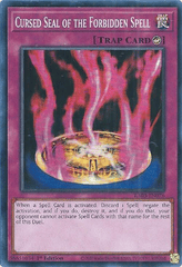 Cursed Seal of the Forbidden Spell - RA03-EN076 -  Super Rare - 1st Edition